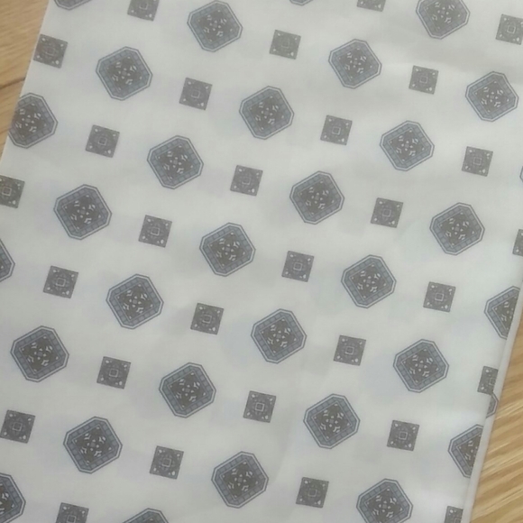 Men's Silk Print Scarf - Picture 2 of 5